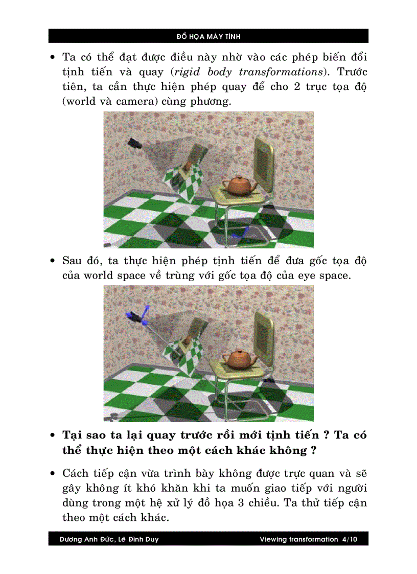 image for page Viewing transformations