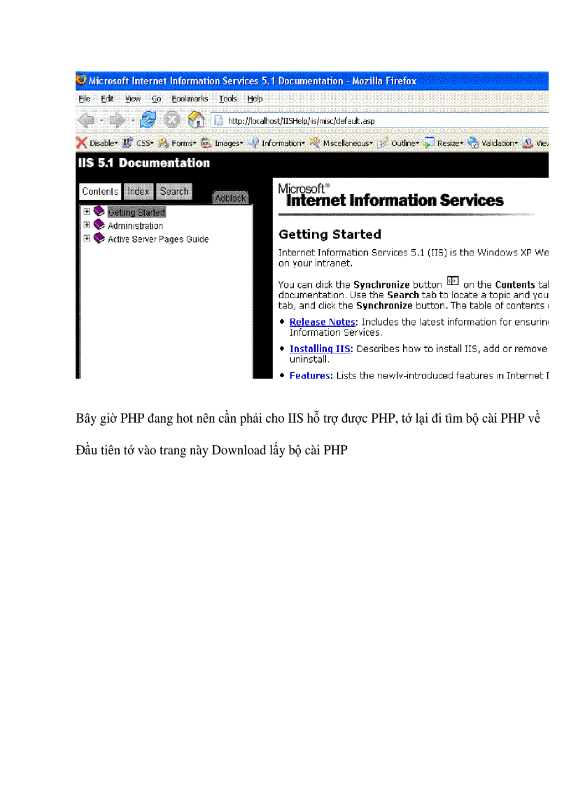 image for page Cài đặt và cấu hình IIS PHP MYSQL và PHPMYADMIN