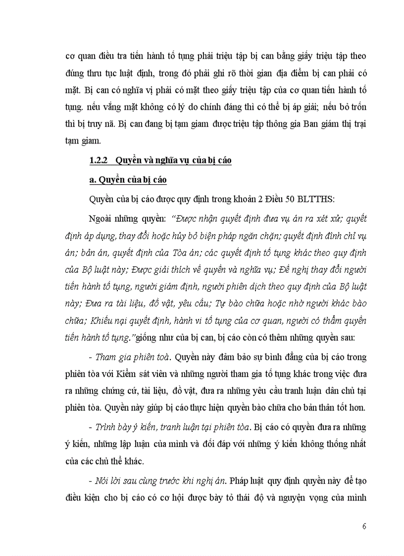 image for page Đề bài 1 Địa vị pháp lý của bị can bị cáo trong tố tụng hình sự và việc hoàn thiện pháp luật nhằm đảm bảo quyền lợi của bị can bị cáo
