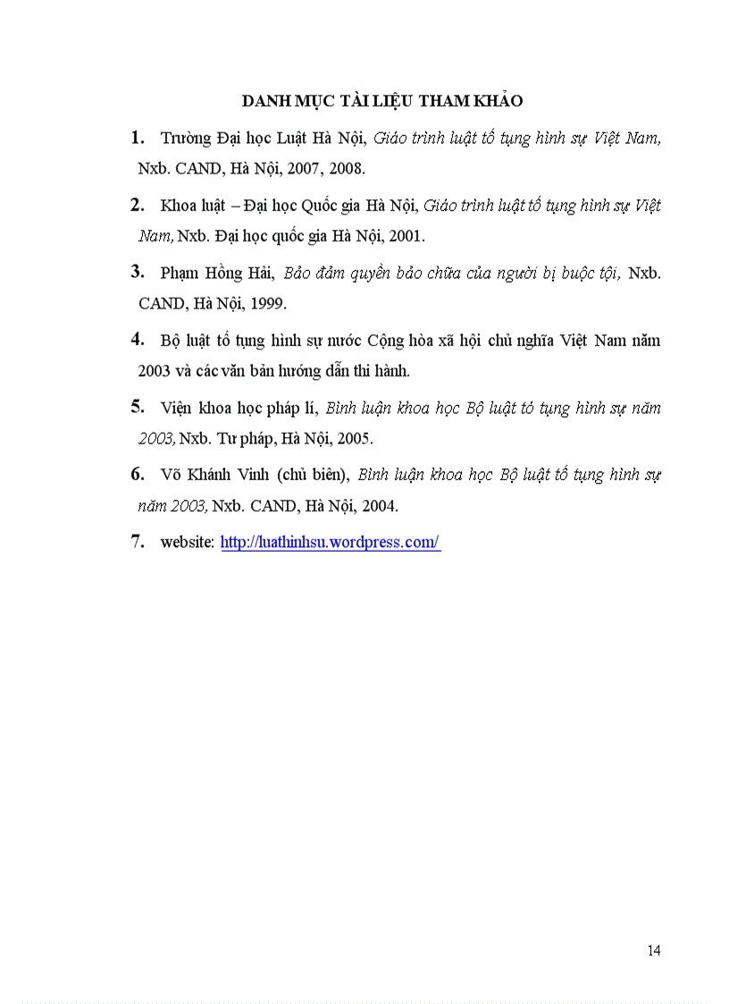 image for page Đề bài 1 Địa vị pháp lý của bị can bị cáo trong tố tụng hình sự và việc hoàn thiện pháp luật nhằm đảm bảo quyền lợi của bị can bị cáo