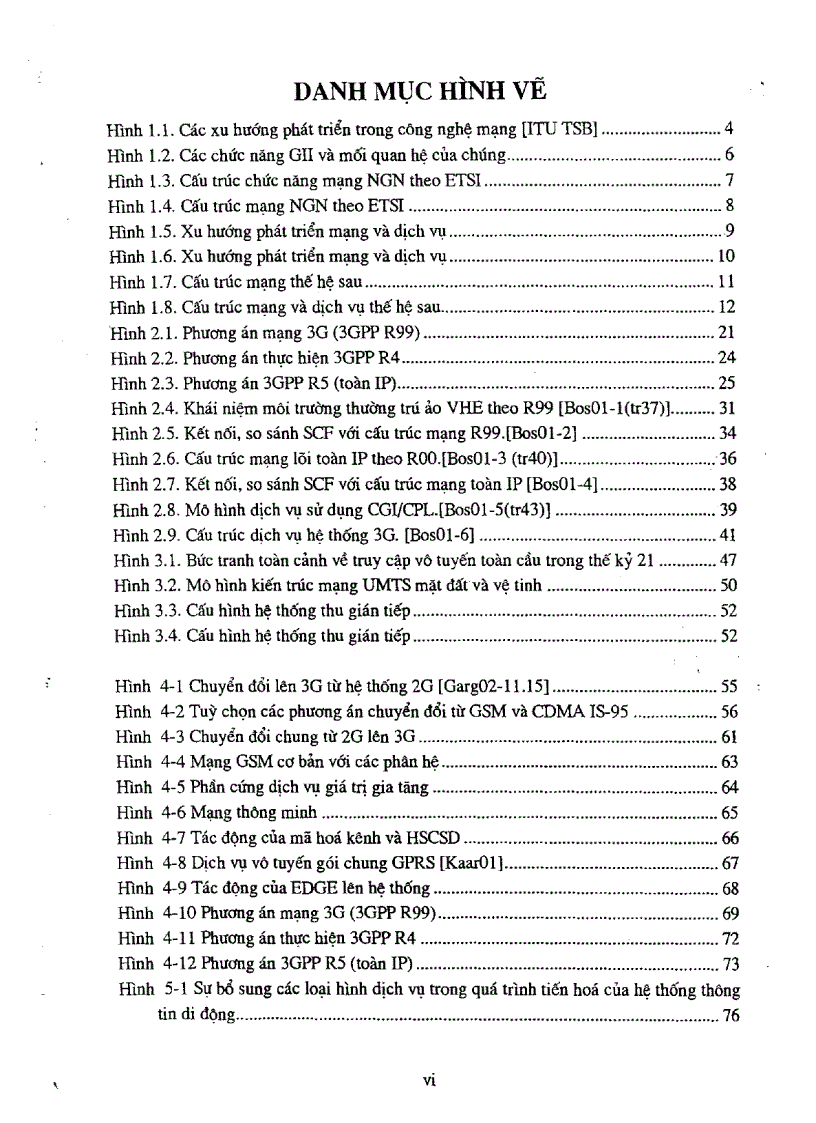 image for page Lộ trình và kế hoạch triển khai hệ thống 3G trên cơ sở mạng GSM hiện có