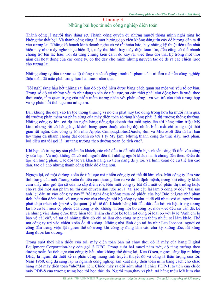 image for page The Road Ahead Con Đường Phía Trước Bill Gates