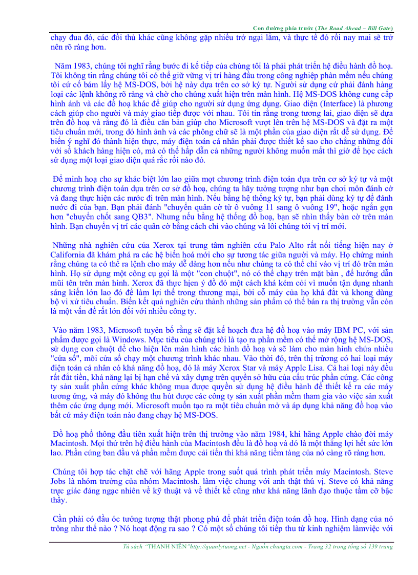 image for page The Road Ahead Con Đường Phía Trước Bill Gates