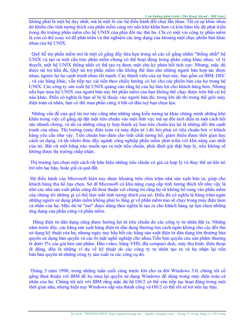 image for page The Road Ahead Con Đường Phía Trước Bill Gates