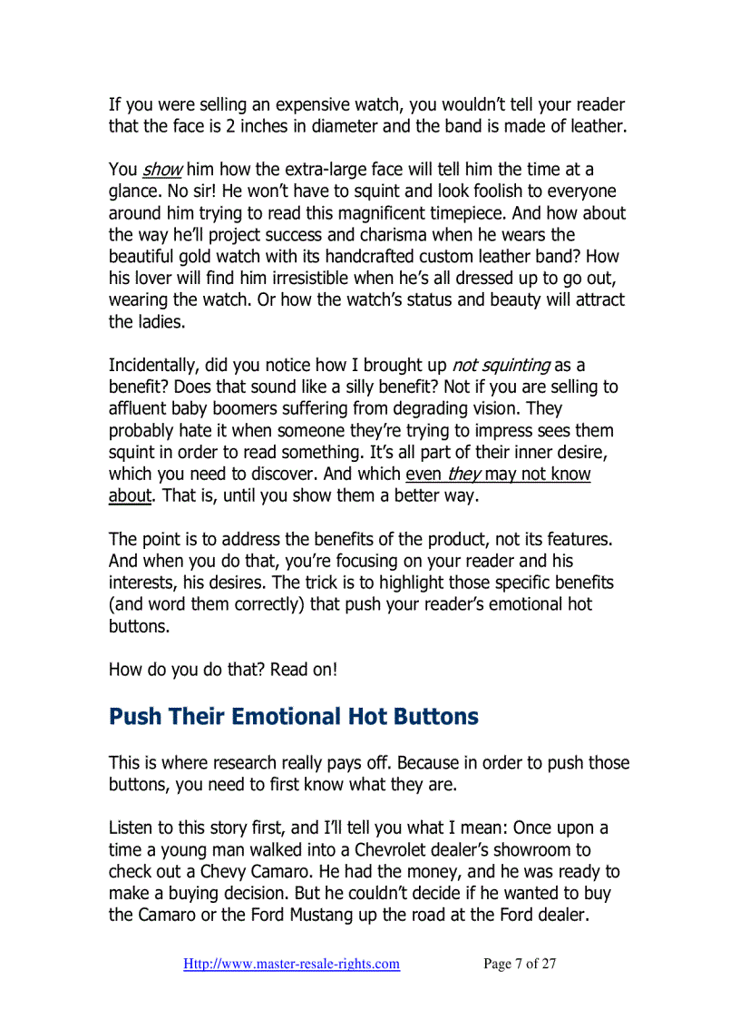 image for page 10 Ways to Write More Effective Ads