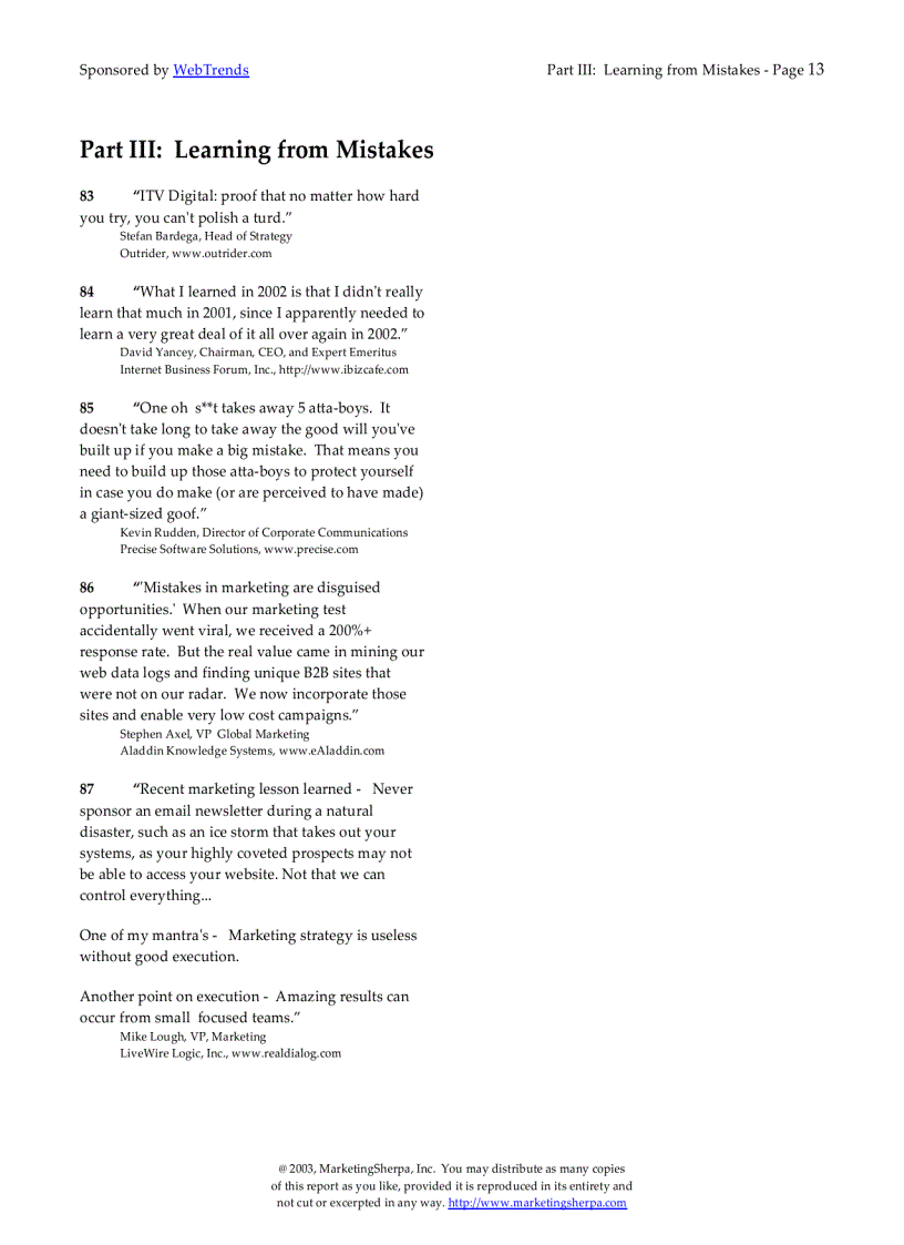 image for page Marketing Secrets Revealed From the most successful marketers