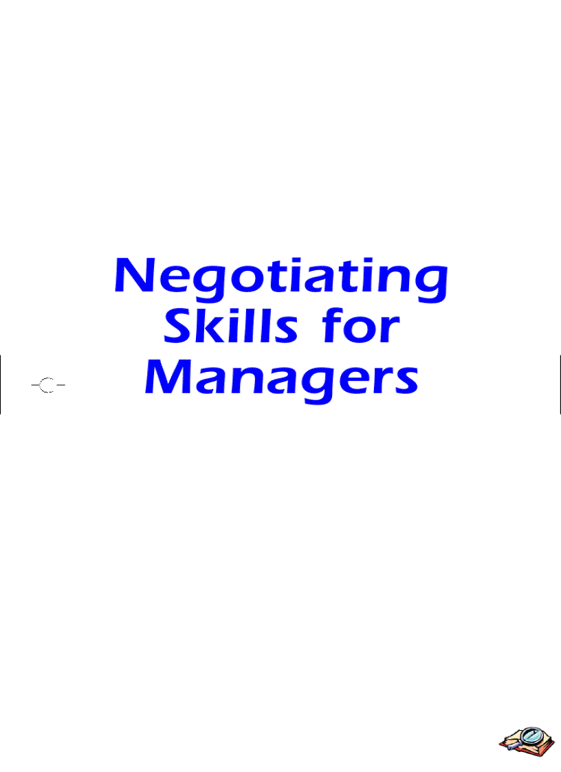 image for page Negotiation Skills in Business