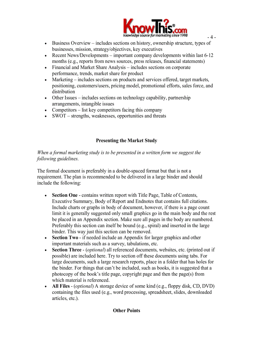 image for page How to Do a Market Study