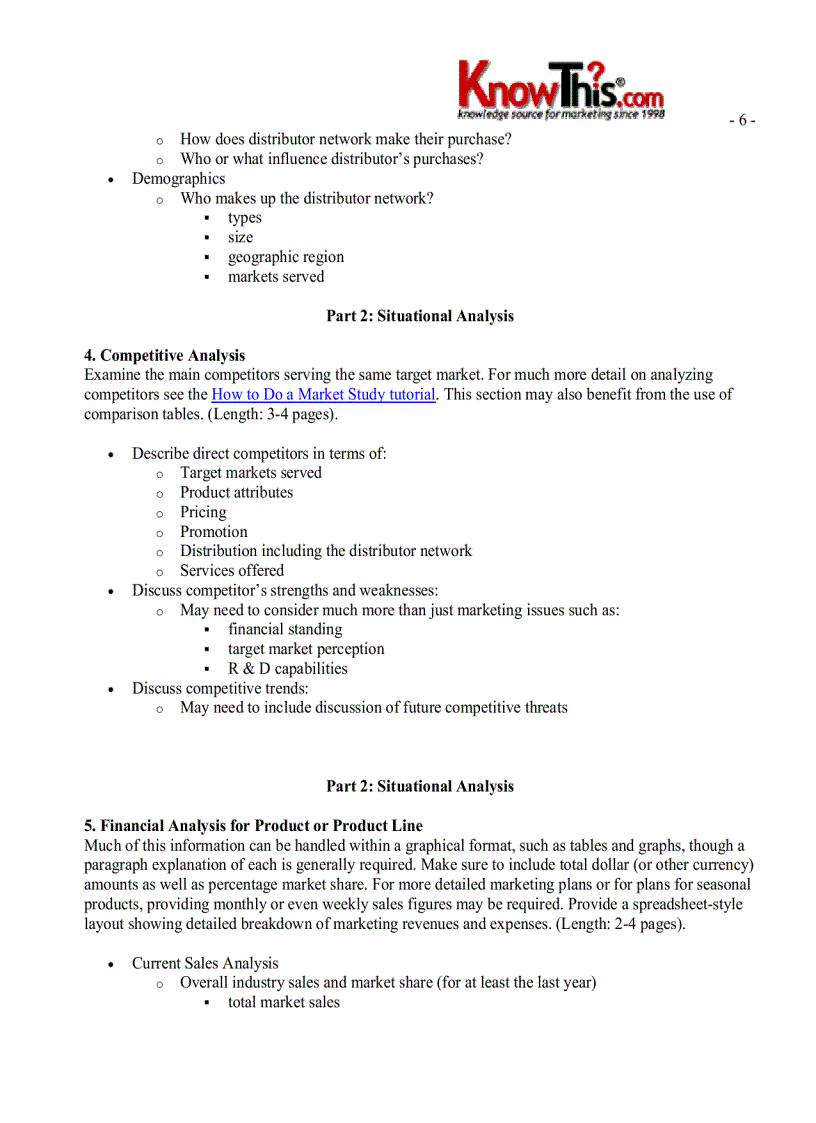 image for page How to Write a Marketing Plan