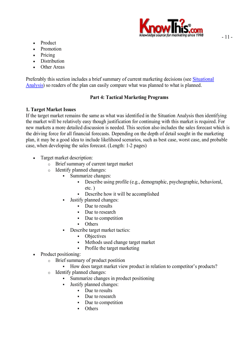 image for page How to Write a Marketing Plan