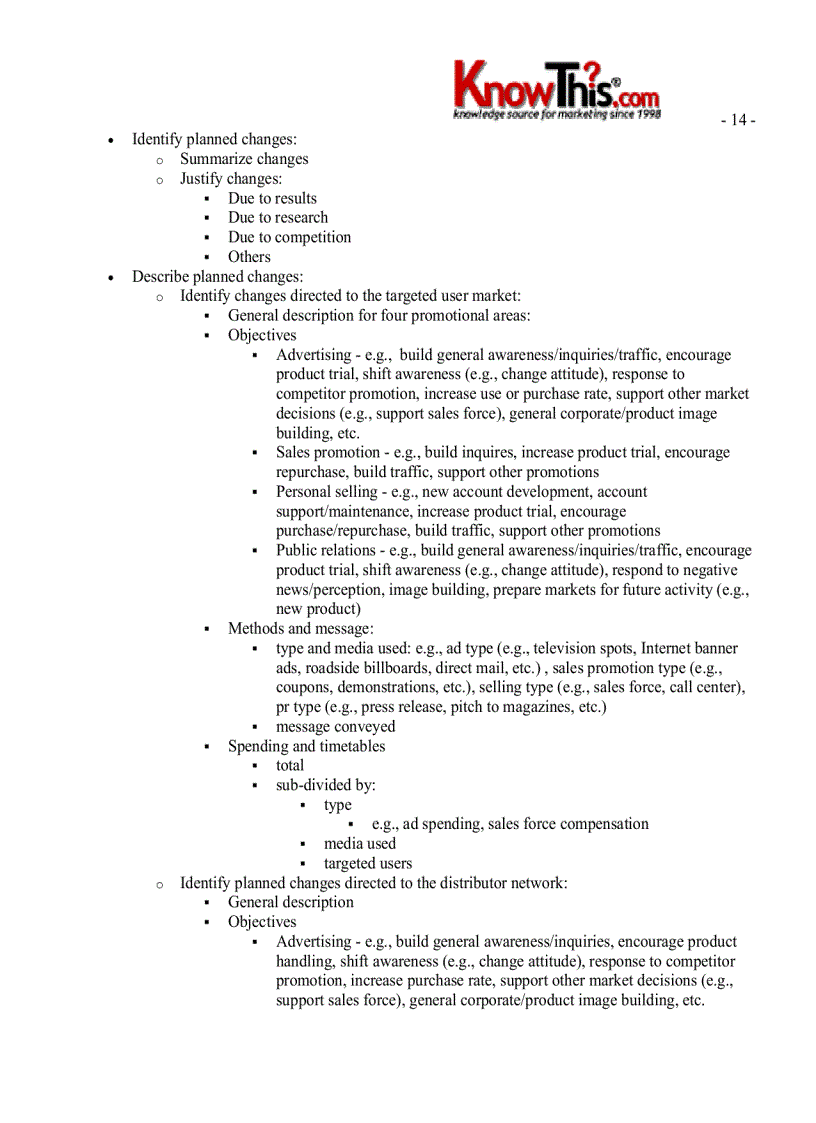 image for page How to Write a Marketing Plan