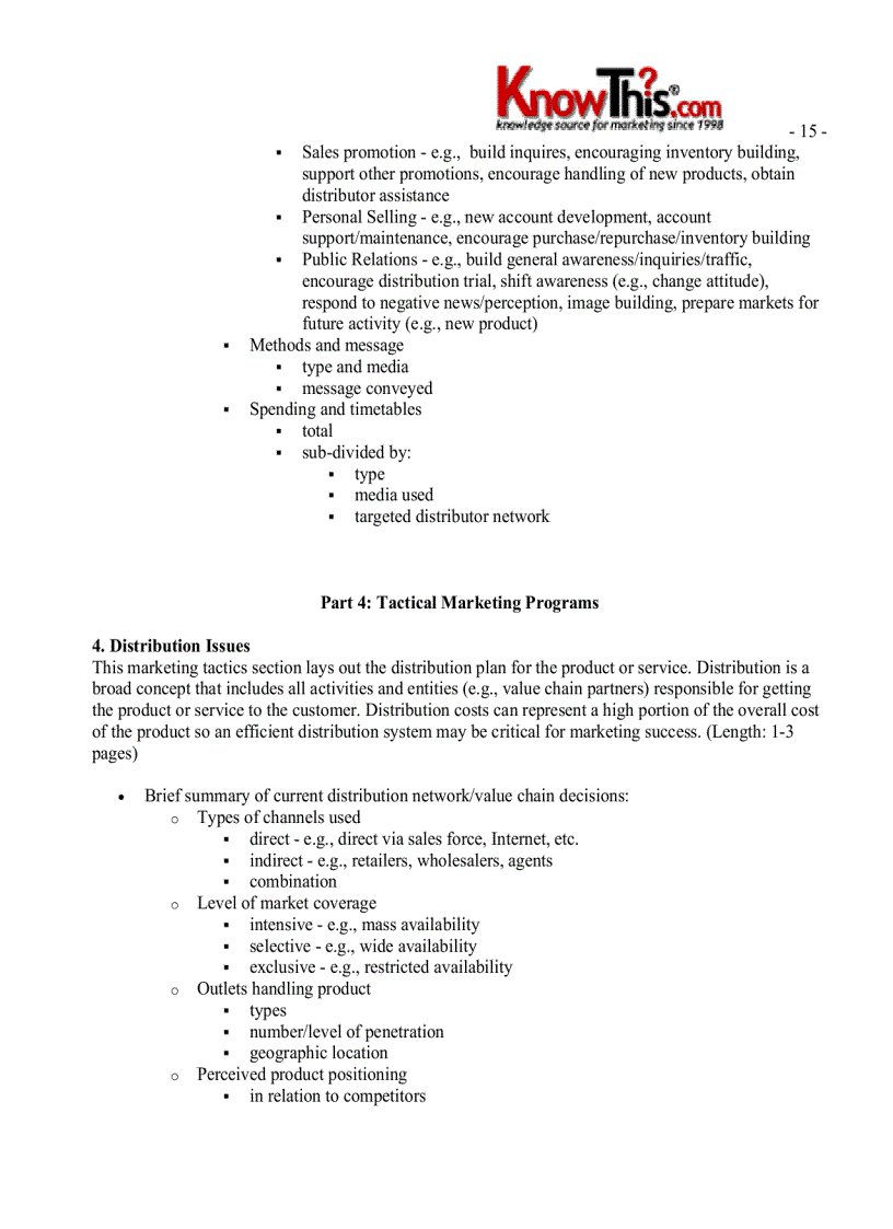image for page How to Write a Marketing Plan