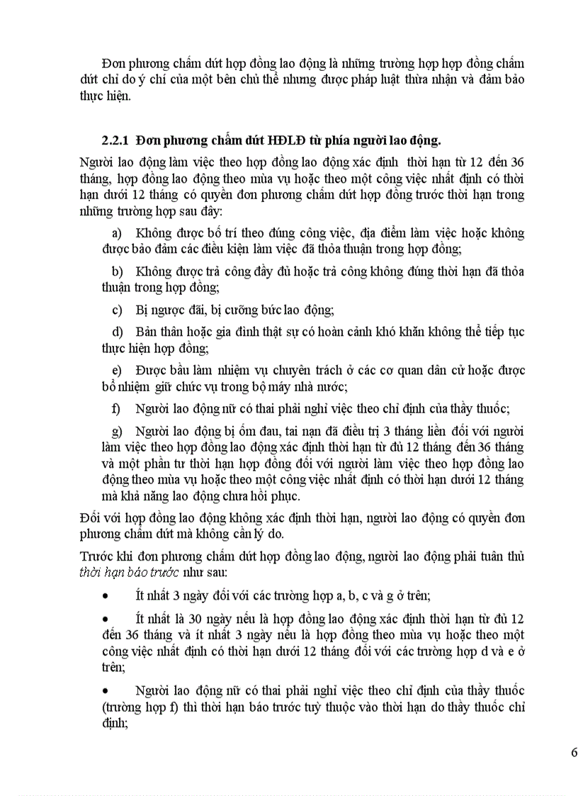 image for page Pháp luật về chấm dứt hđlđ và thực trạng áp dụng ở việt nam