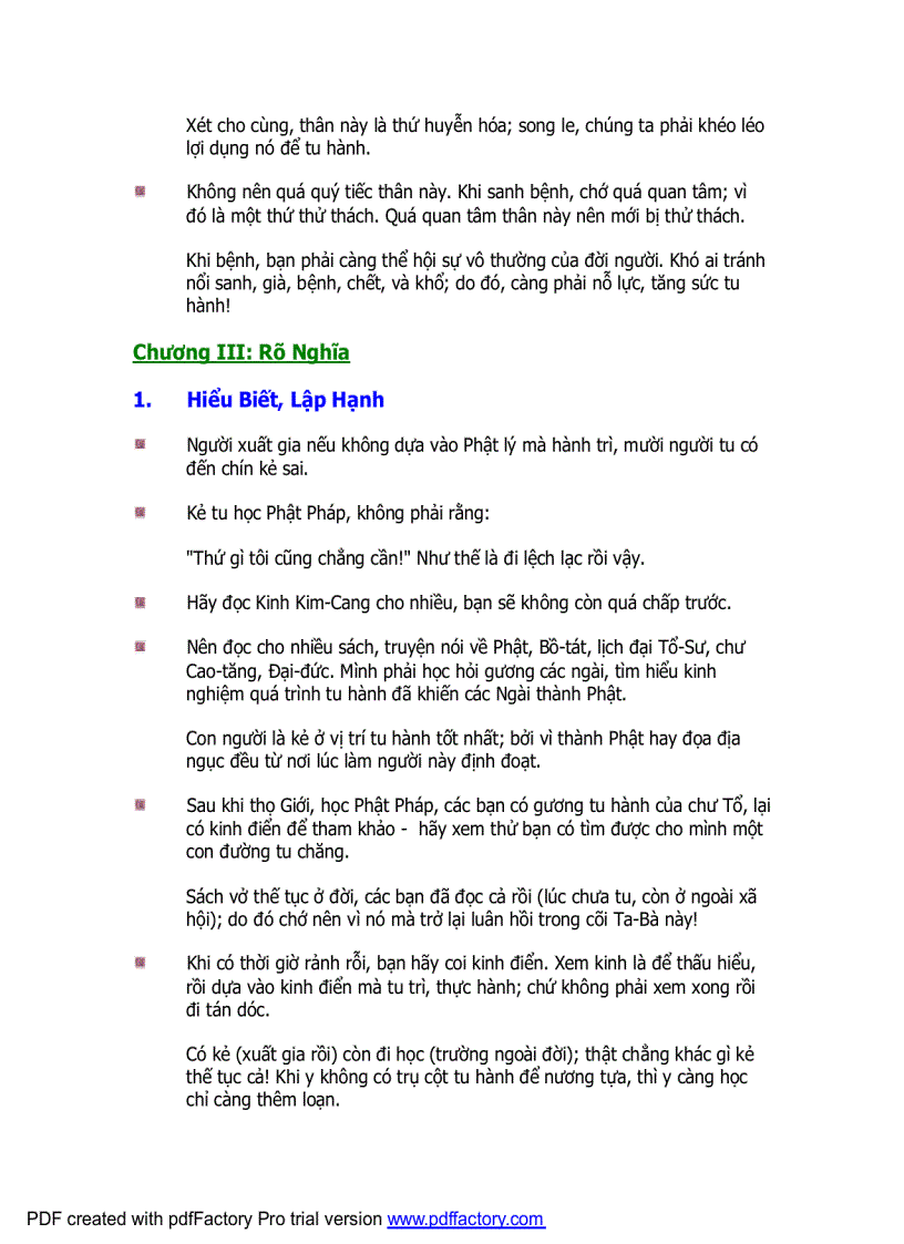 image for page Cẩm nang tu đạo Hòa thượng Quảng Khâm