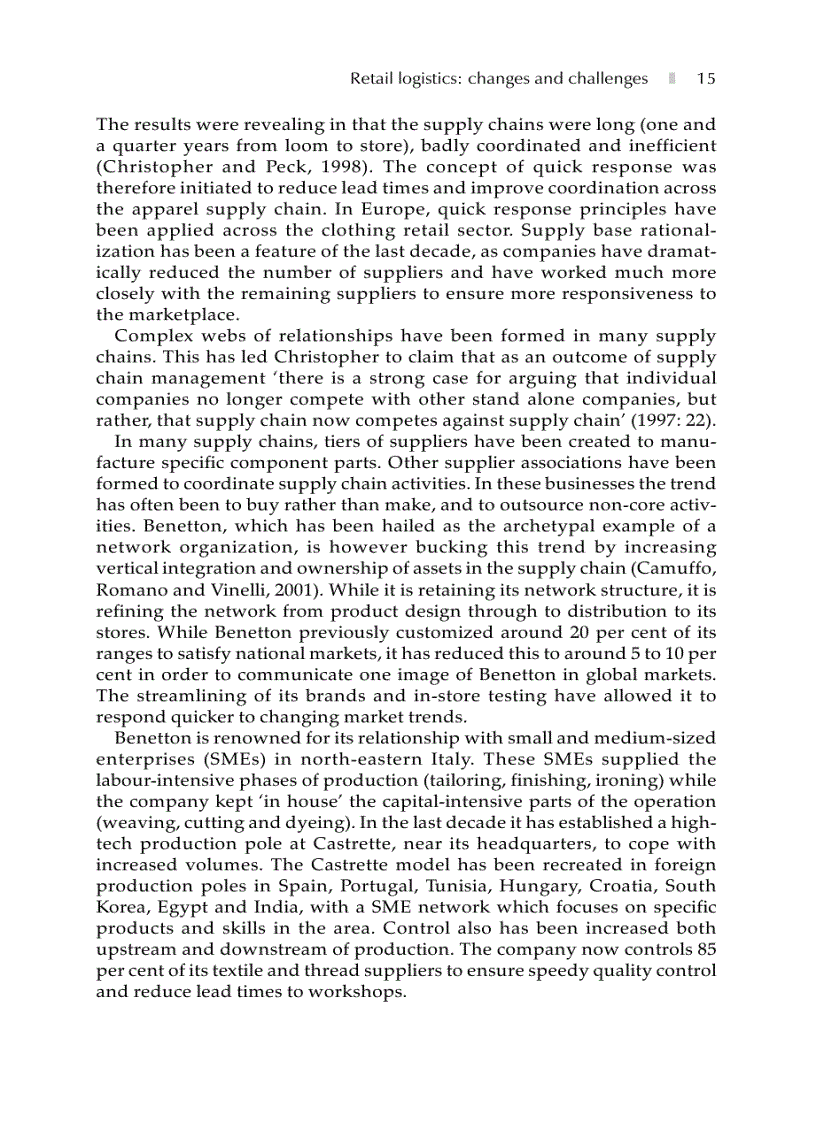 image for page Logistics and Retail Management