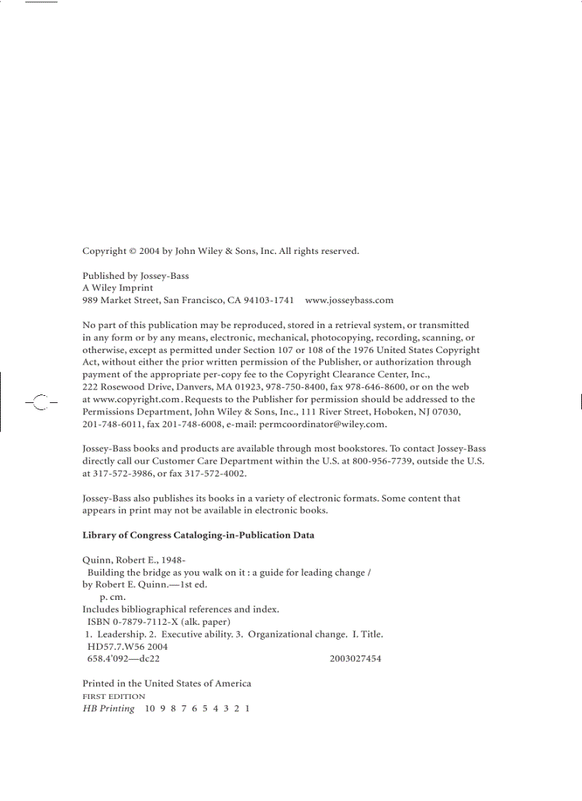 image for page Building the Bridge as You Walk on it