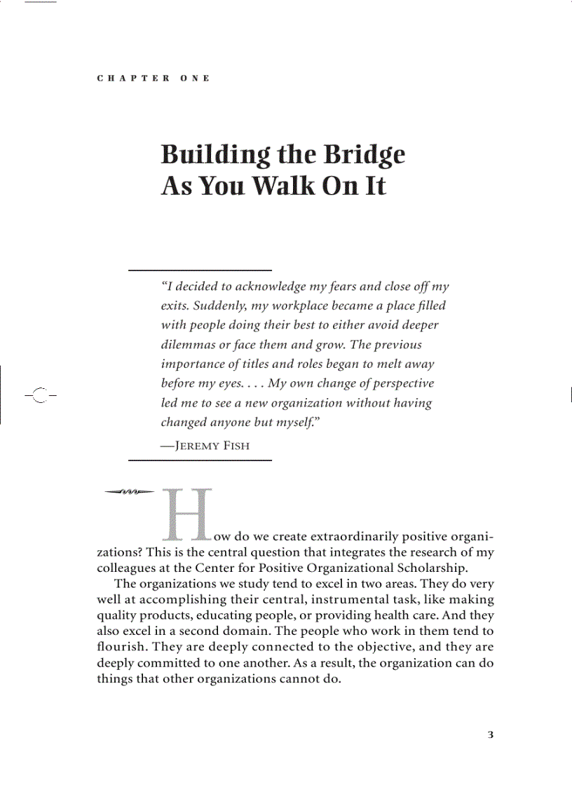 image for page Building the Bridge as You Walk on it