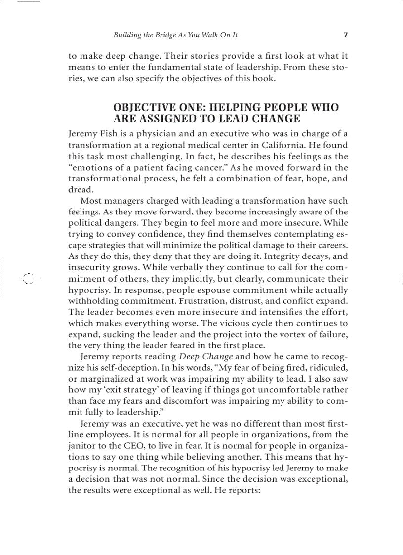 image for page Building the Bridge as You Walk on it