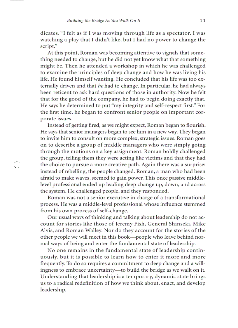 image for page Building the Bridge as You Walk on it