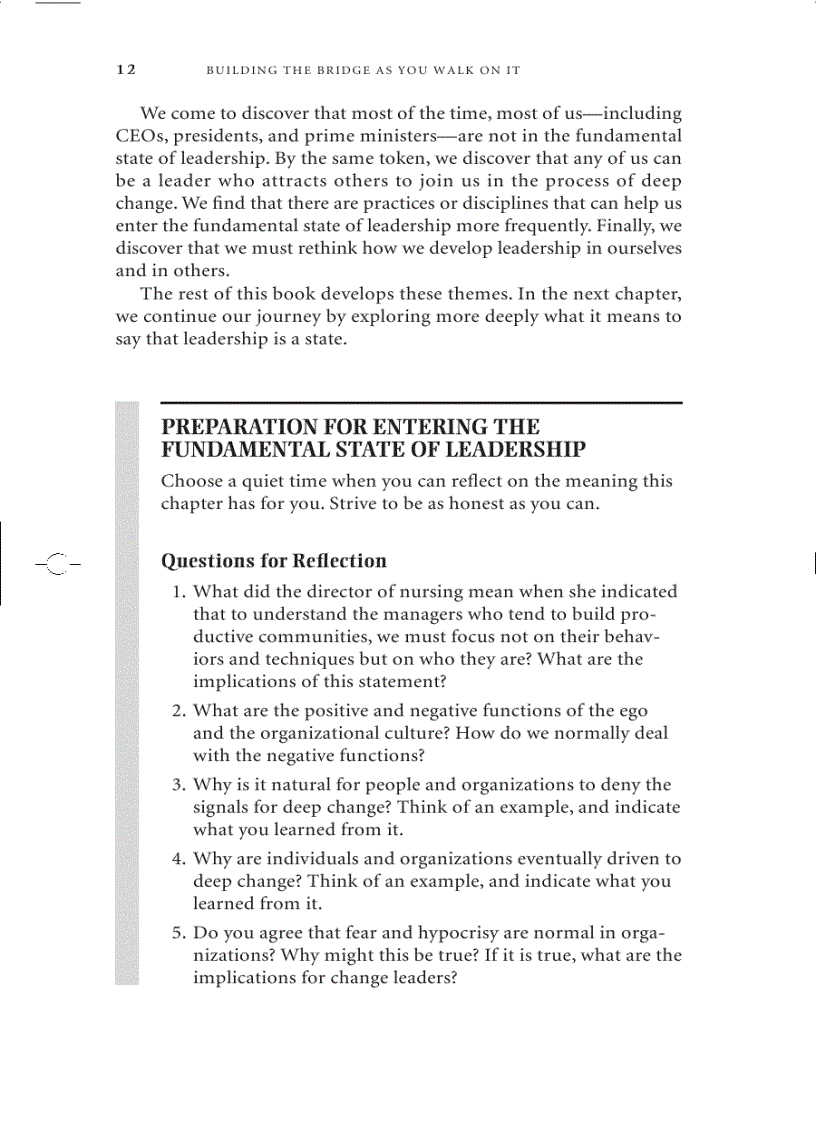 image for page Building the Bridge as You Walk on it