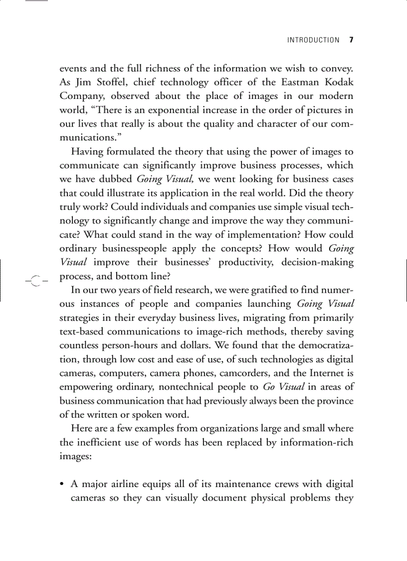 image for page Going Visual Using Images to Enhance Productivity Decision Making Profit