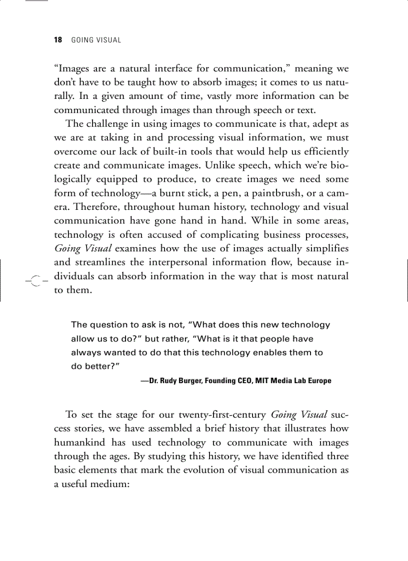 image for page Going Visual Using Images to Enhance Productivity Decision Making Profit