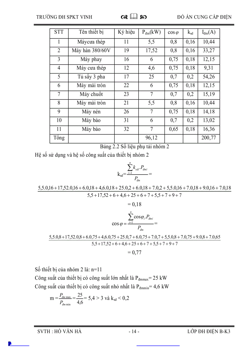 image for page Thiết kế hệ thống cung cấp điện cho phân xưởng cắt gọt kim loại số 1 và toàn bộ nhà máy cơ khí Vinh