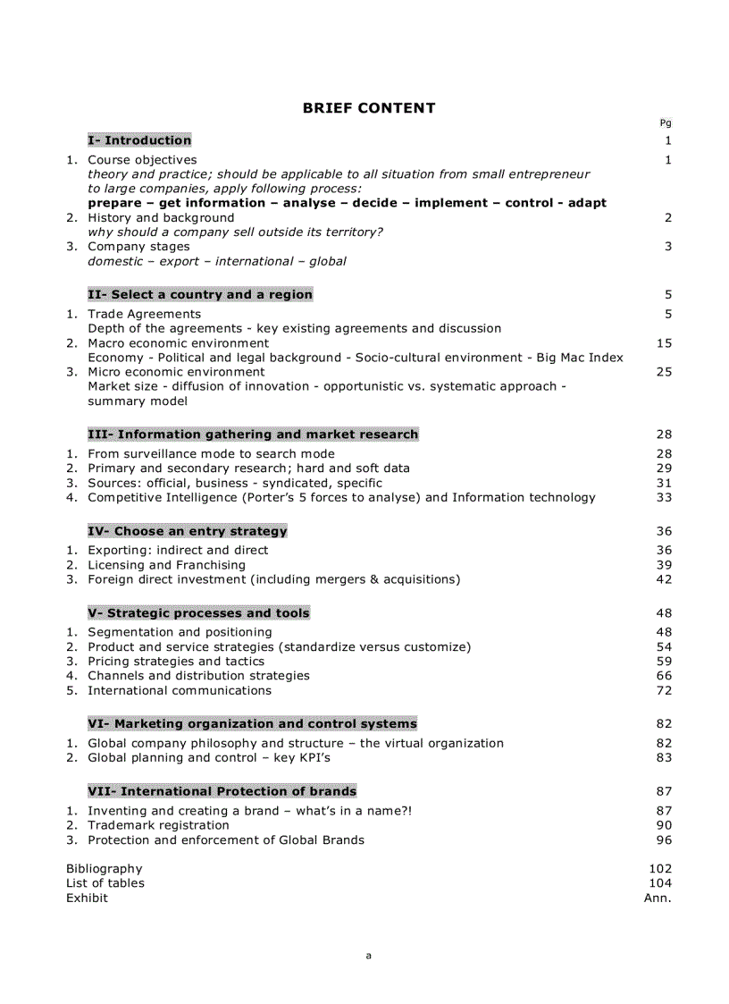 image for page International Marketing Management 2008