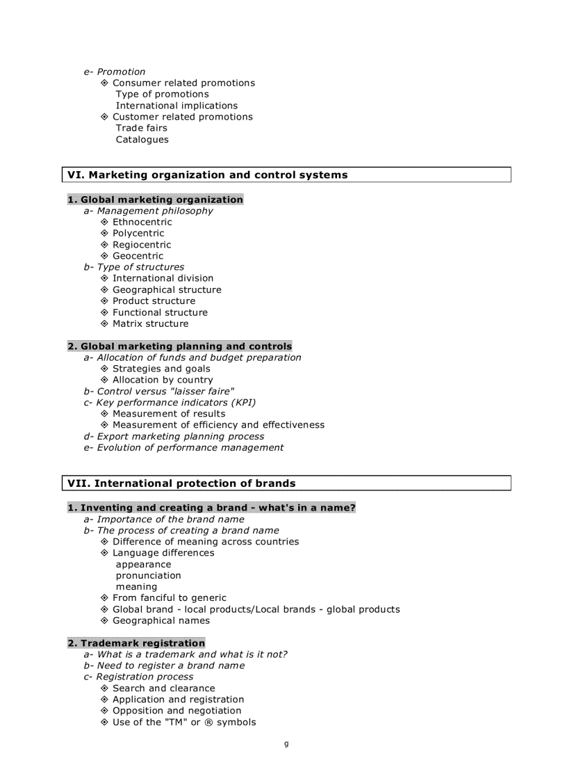 image for page International Marketing Management 2008