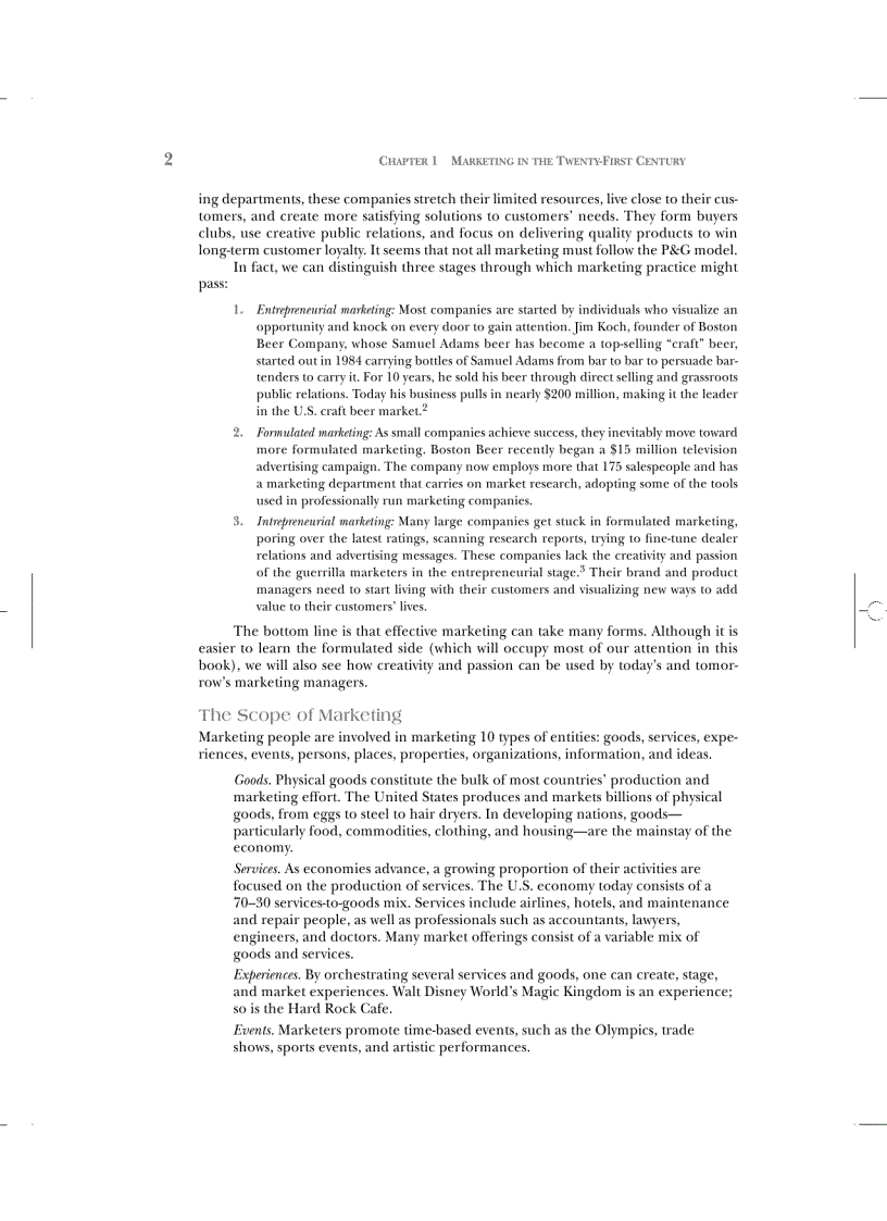 image for page Sách Quản trị Marketing của Philip Kotler năm 2001