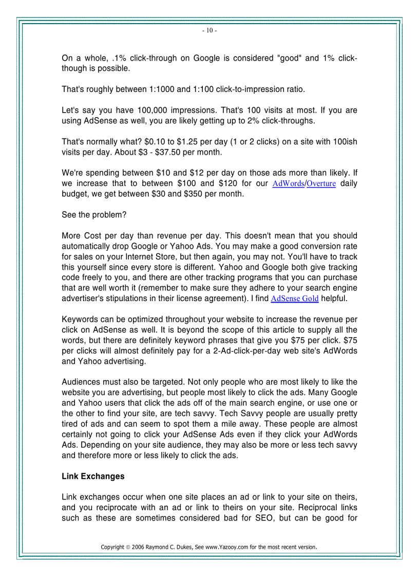 image for page How to Succeed in Online Marketing Sales Because of Proven Techniques by Raymond C Dukes