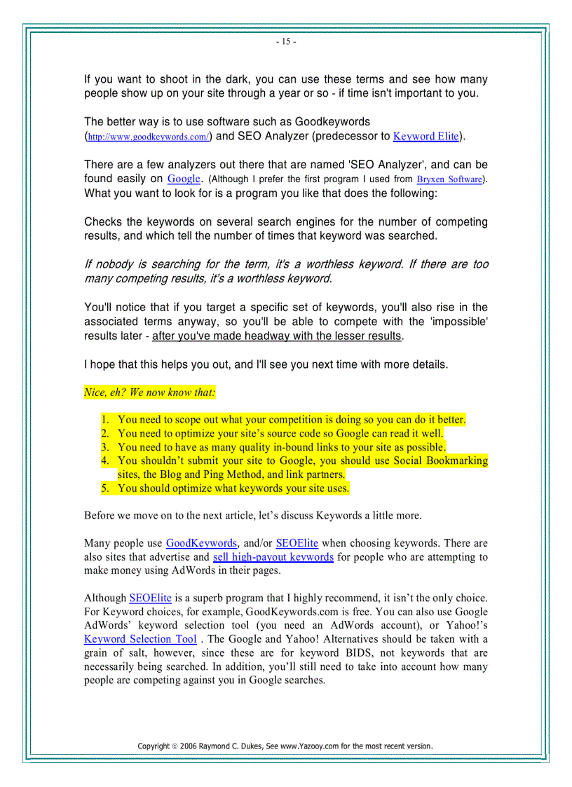 image for page How to Succeed in Online Marketing Sales Because of Proven Techniques by Raymond C Dukes