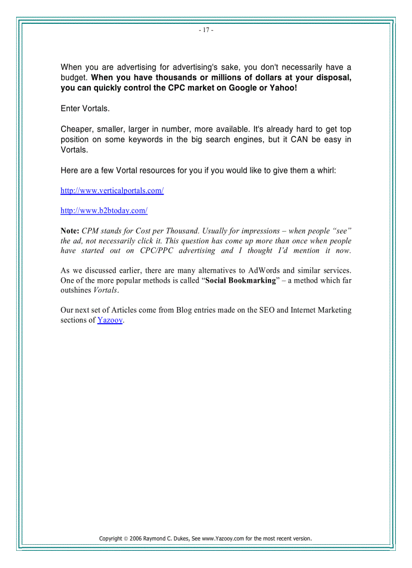 image for page How to Succeed in Online Marketing Sales Because of Proven Techniques by Raymond C Dukes