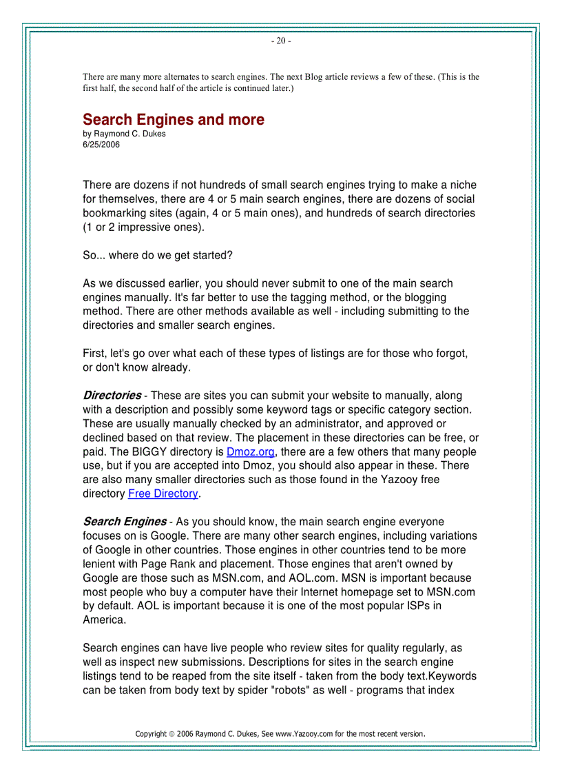 image for page How to Succeed in Online Marketing Sales Because of Proven Techniques by Raymond C Dukes