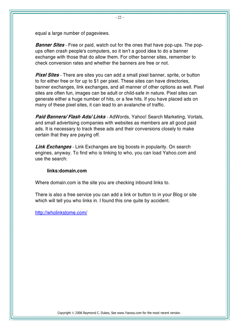 image for page How to Succeed in Online Marketing Sales Because of Proven Techniques by Raymond C Dukes