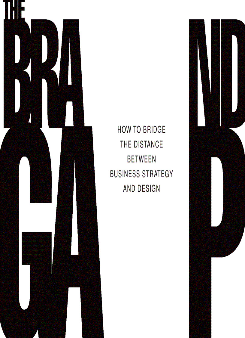 image for page The Brand Gap
