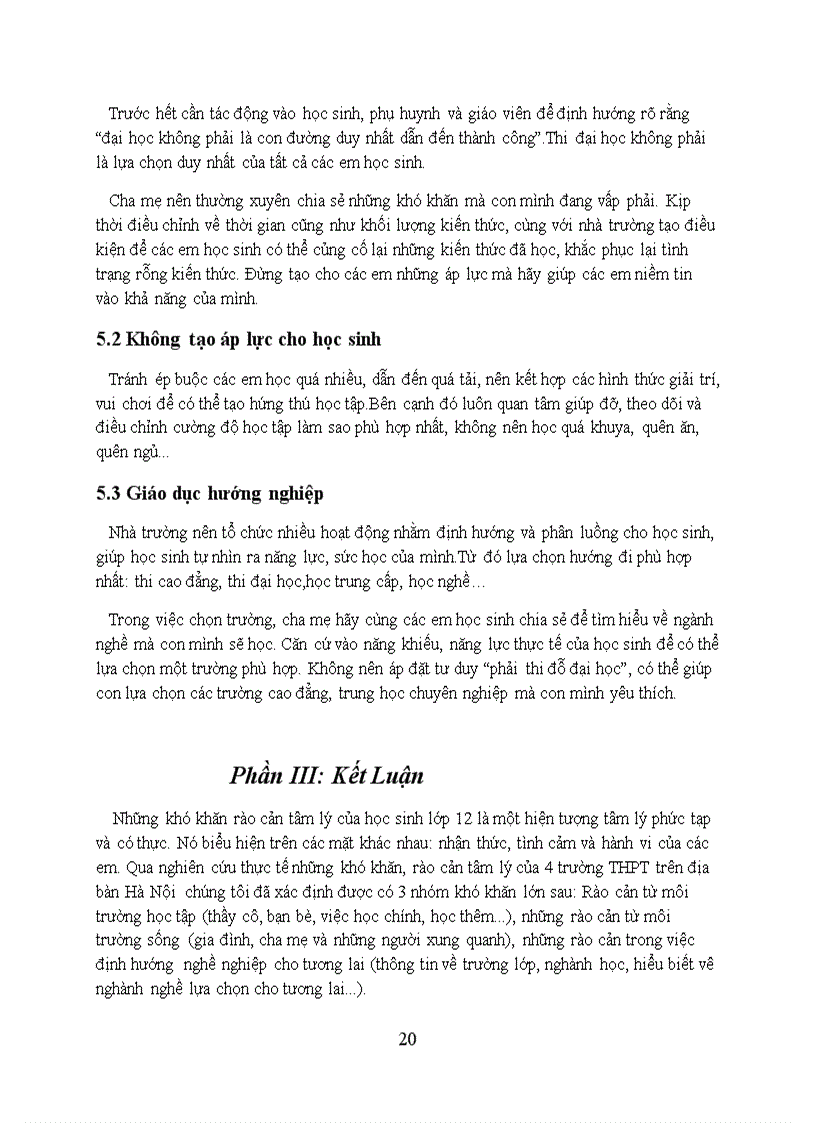 image for page Những khó khăn rào cản tâm lý đối với học sinh lớp 12 hiện nay trên địa bàn Hà Nội