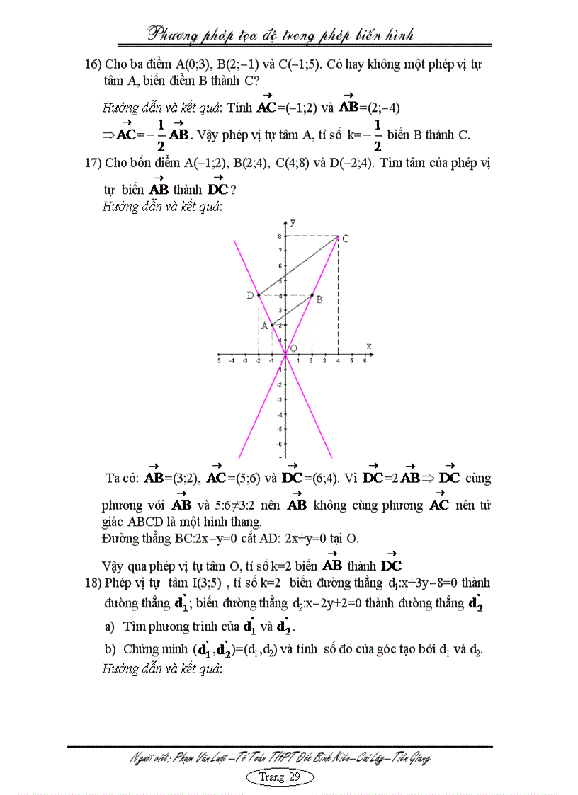 image for page Phép biến hình