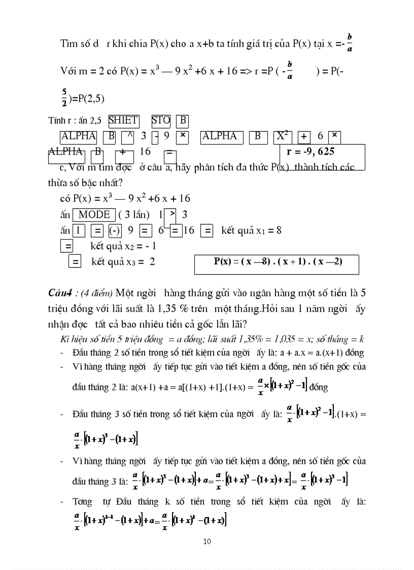 image for page Kỳ thi giải toán nhanh bằng máy tính bỏ túi Lớp 9 bậc Trung học cơ sở Năm học 2008 2009