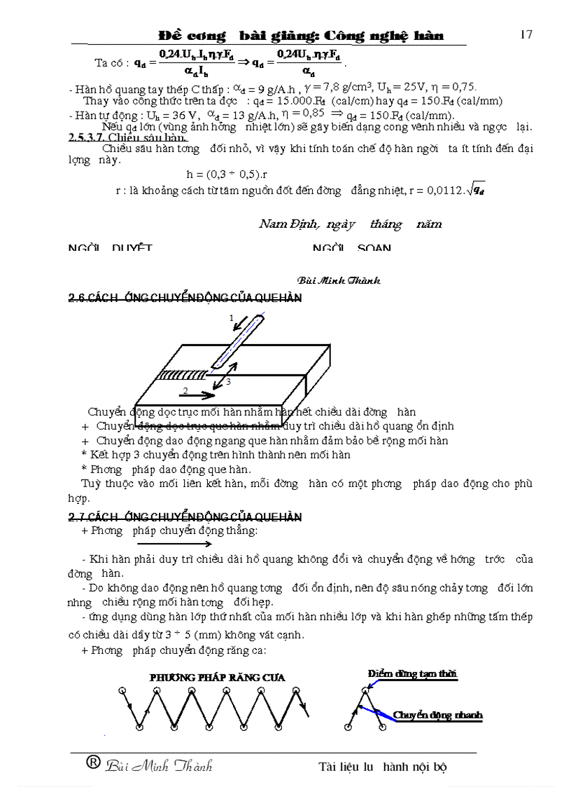 image for page Đề cương bài giảng công nghệ hàn