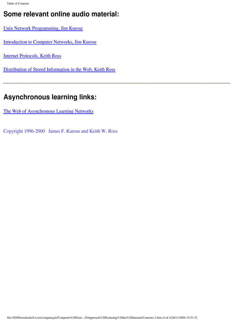 image for page Computer Networking A Top Down Approach Featuring the Internet