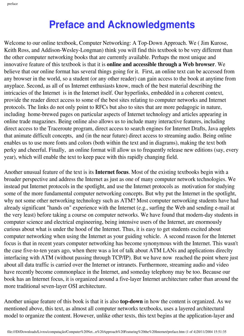 image for page Computer Networking A Top Down Approach Featuring the Internet