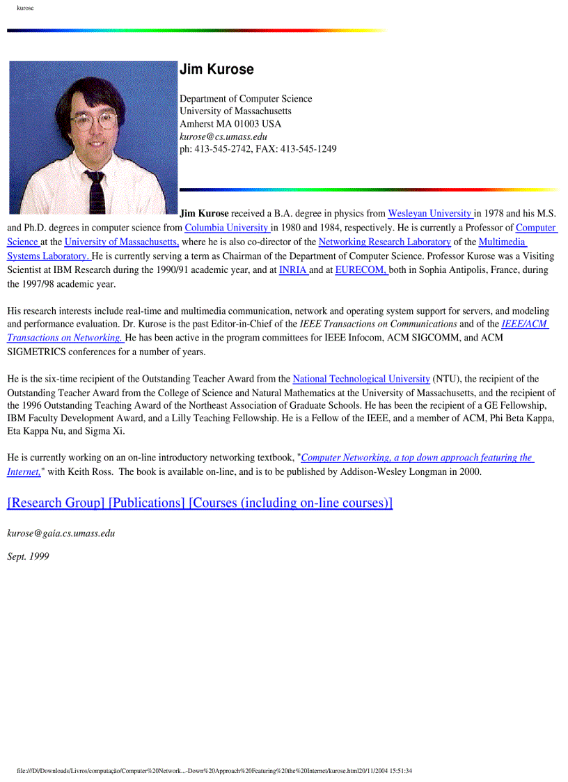 image for page Computer Networking A Top Down Approach Featuring the Internet