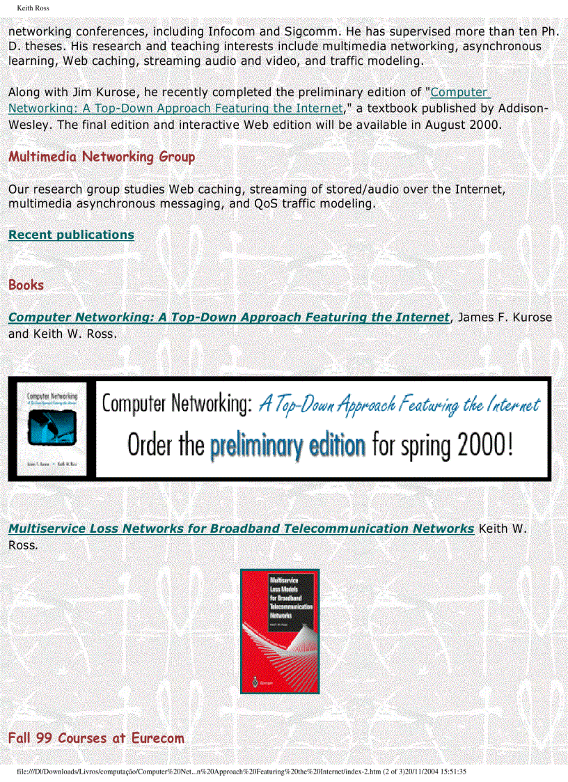 image for page Computer Networking A Top Down Approach Featuring the Internet