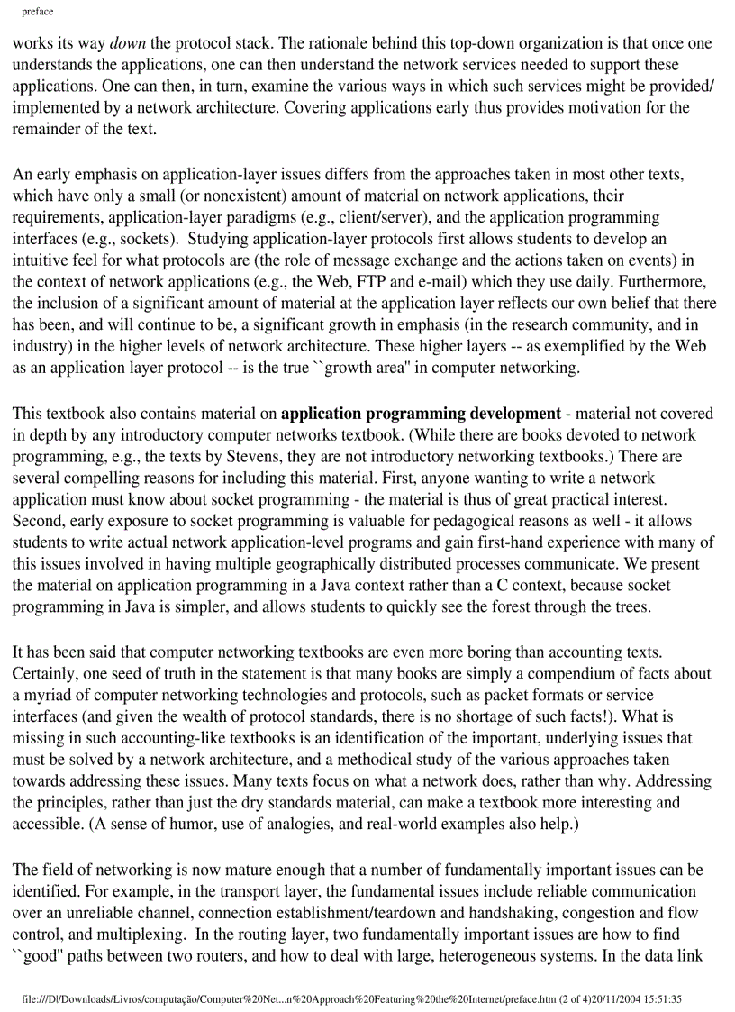 image for page Computer Networking A Top Down Approach Featuring the Internet