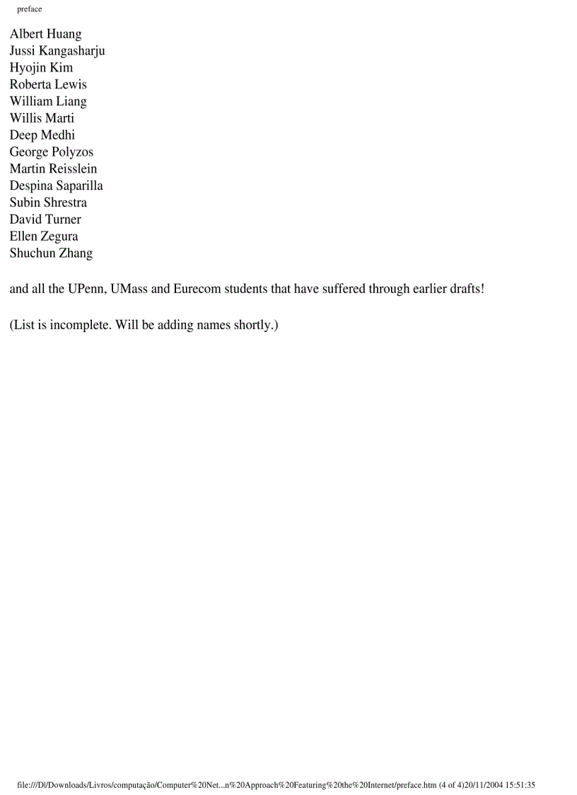 image for page Computer Networking A Top Down Approach Featuring the Internet