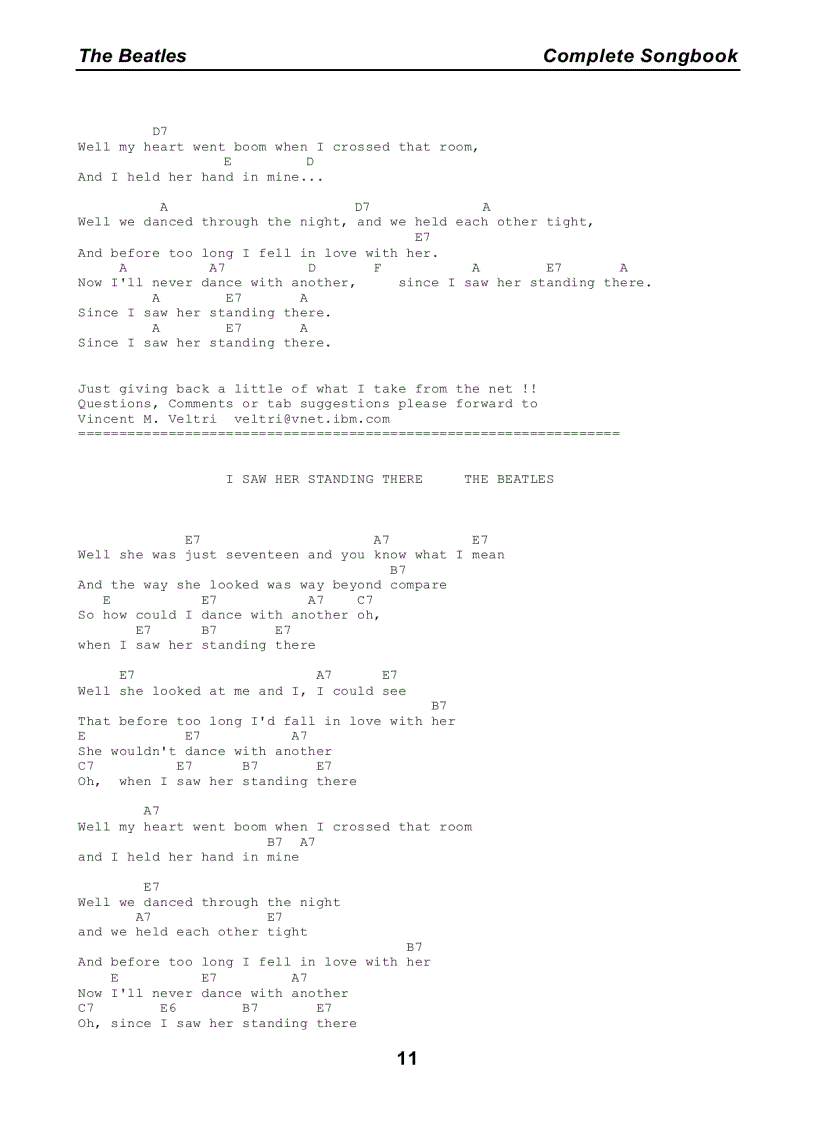 image for page Bộ sưu tập tất cả lời bài hát của The Beatles