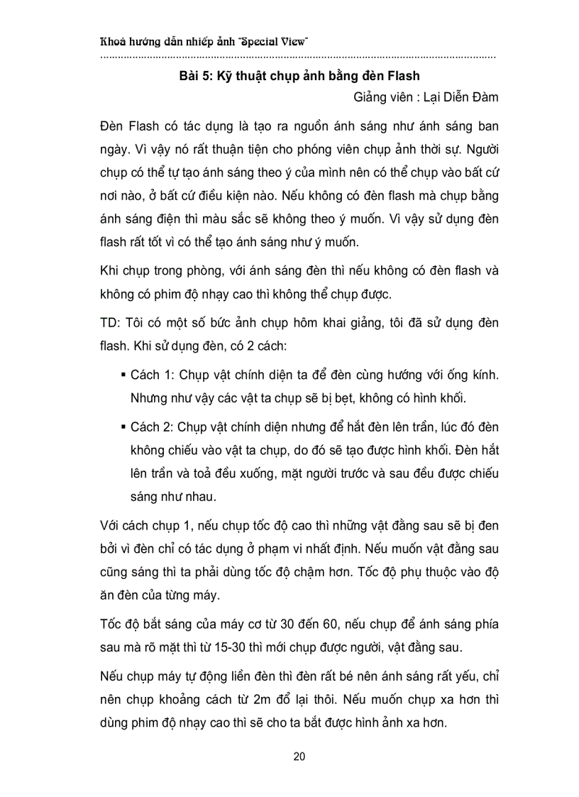 image for page Hướng dẫn học nhiếp ảnh cơ bản