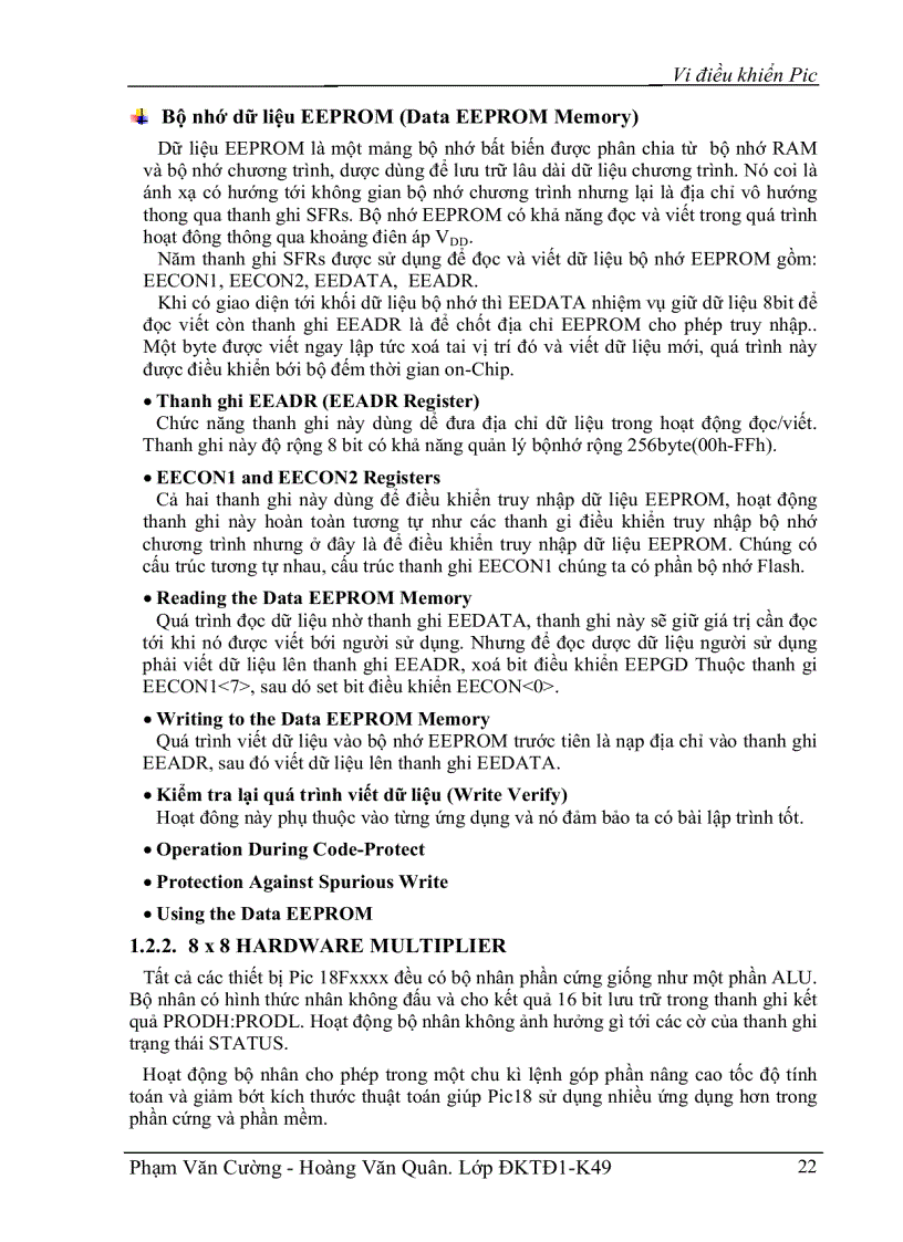 image for page Thiết kế bộ điều khiển PID số trên nền vi điều khiển PIC trường ĐH bách khoa HN