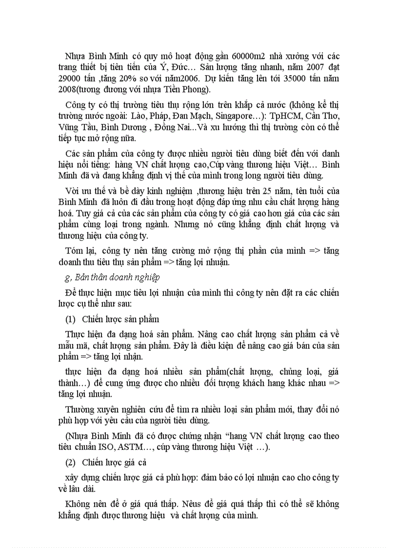 image for page Phân tích tình hình tài chính CTCP Nhựa Bình Minh mã chứng khoán BMP HOSE